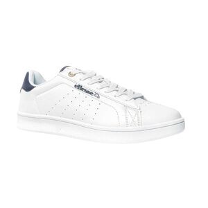 Ellesse Mens Logo Cupsole Sneakers / White/Navy